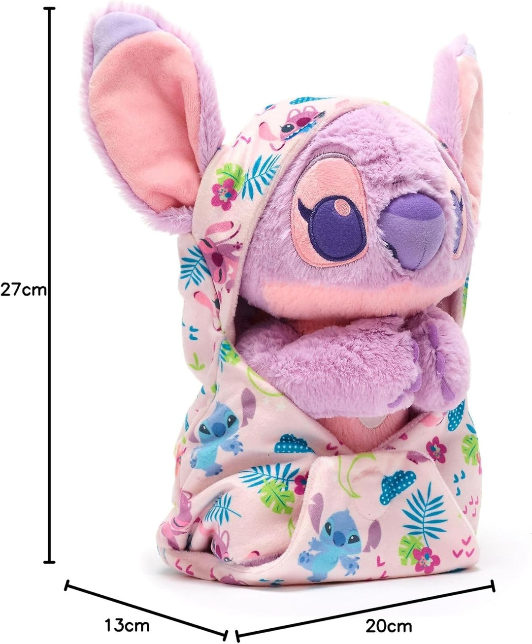Disney Store Official - Lilo & Stitch - Baby Angel - Kuscheltier - 27 cm/11" - Pinkes Baby-Alien-Plü