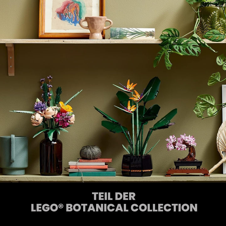 LEGO Creator Expert Bird of Paradise 10289 Erwachsene Kunstpflanzen Blumen Geschenkidee