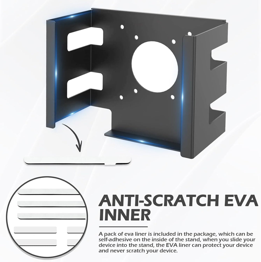 Halterung für Mac Mini m4, Untertischhalterung VESA Halterung für Mac Mini m4, Metall Halterung Desk