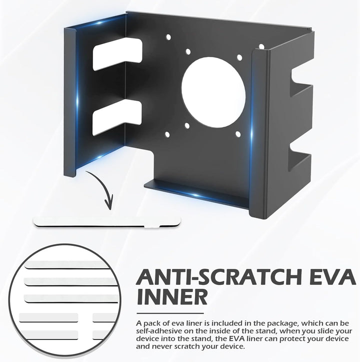 Halterung für Mac Mini m4, Untertischhalterung VESA Halterung für Mac Mini m4, Metall Halterung Desk