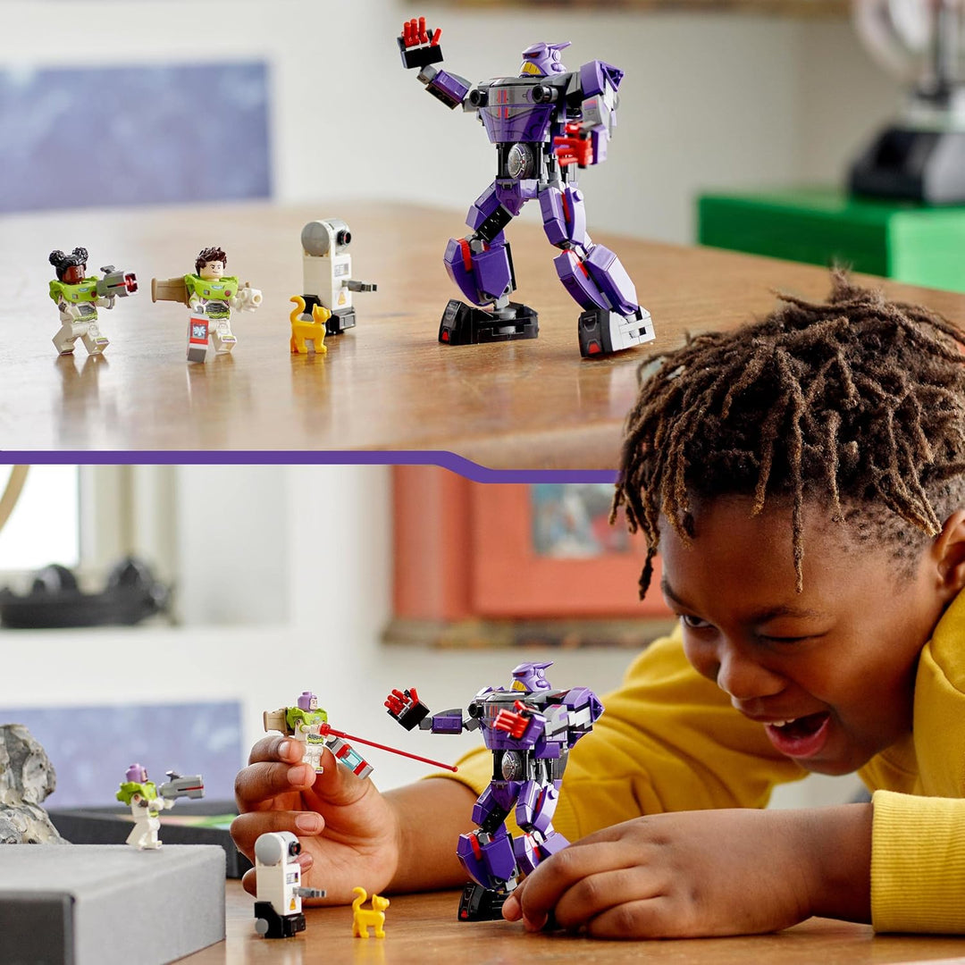 LEGO 76831 Disney and Pixar’s Lightyear Duell mit Zurg Weltraum-Spielzeug zum Bauen ab 7 Jahre, mit