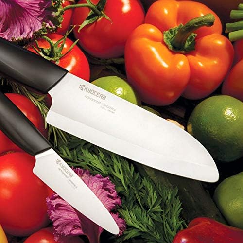Kyocera GEN Keramik Schälmesser | Klinge 7,5 cm | ergonomisch geformter Griff | extrem scharfes Küch