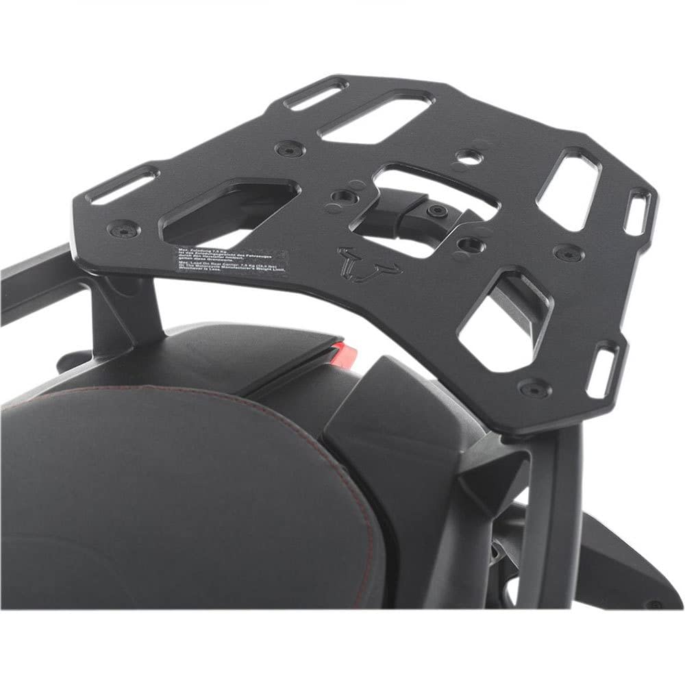 SW-MOTECH ALU-RACK Gepäckträger, Schwarz für Ducati Multistrada 1200/S, Hyperstrada