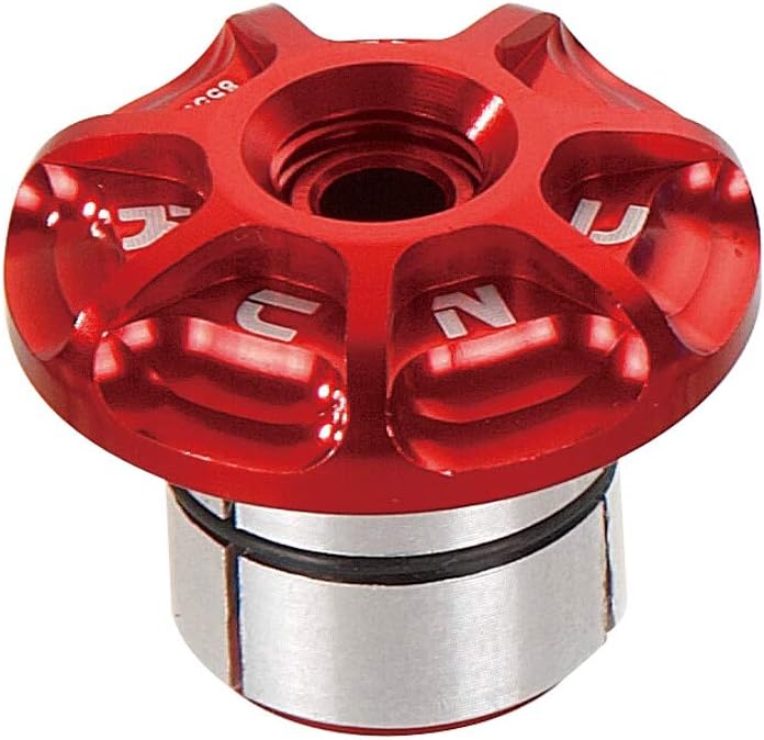 Kcnc Bar End Cap MTB Fahrrad Kappe 18-25mm Schwarz Rot Blau Gold Silber Grün, Rot