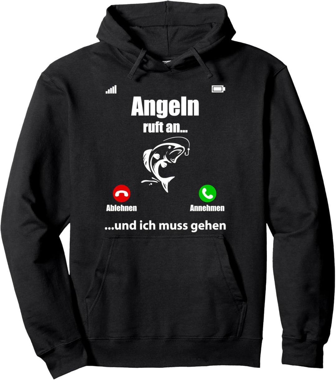 Lustiger Angler Spruch Geschenk Für Damen Herren Kinder Pullover Hoodie