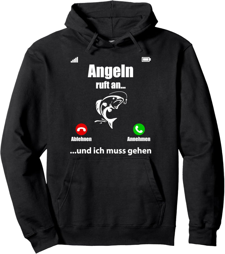Lustiger Angler Spruch Geschenk Für Damen Herren Kinder Pullover Hoodie