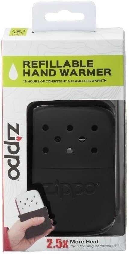 Zippo Wiederverwendbarer Handwärmer Schwarz 12