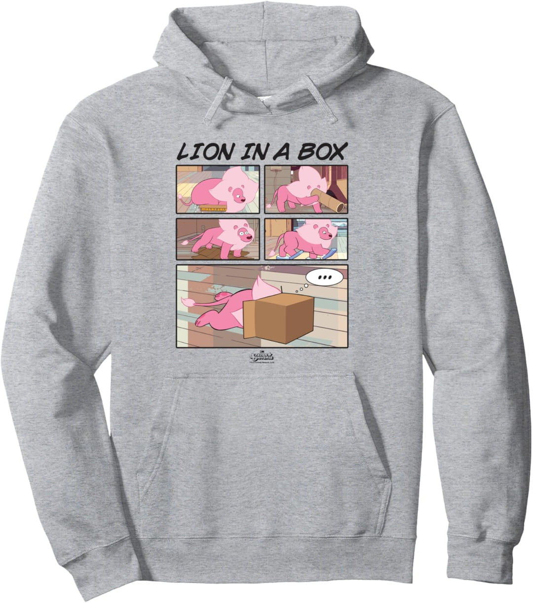 Steven Universe Lion in a Box Pullover Hoodie