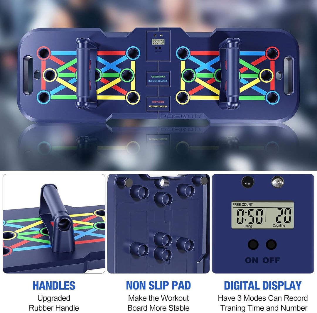 Liegestützbrett Push Up Board Verbessertes Konzept Faltbar Liegestütze Brett Liegestützgriffe Home G