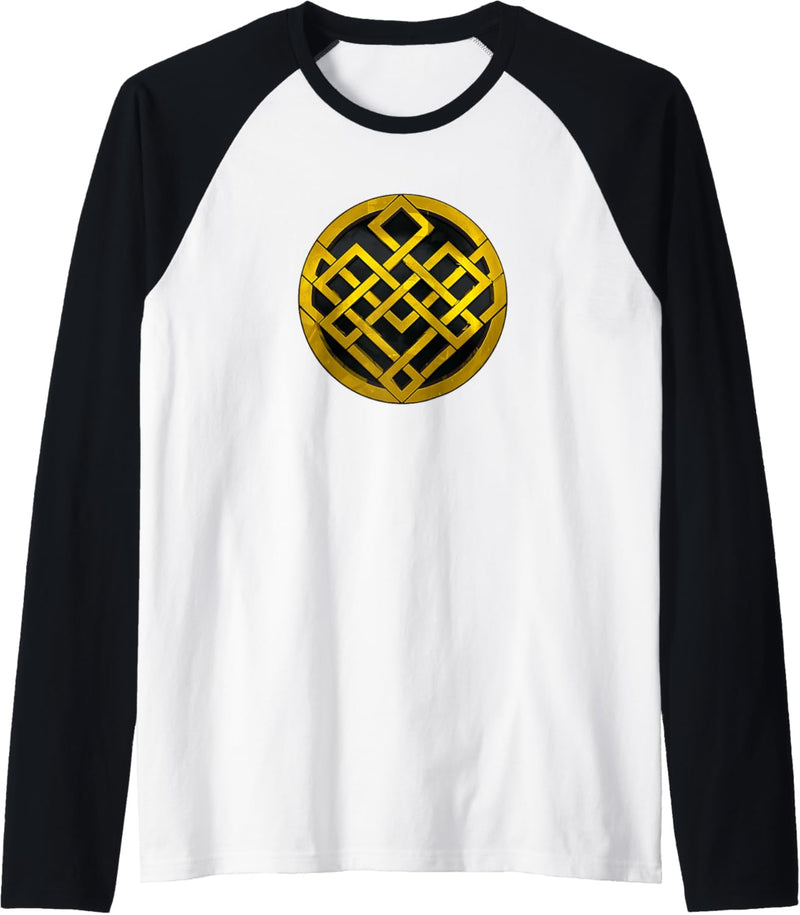 Marvel Shang-Chi and the Legend of the Ten Rings Gold Icon Raglan