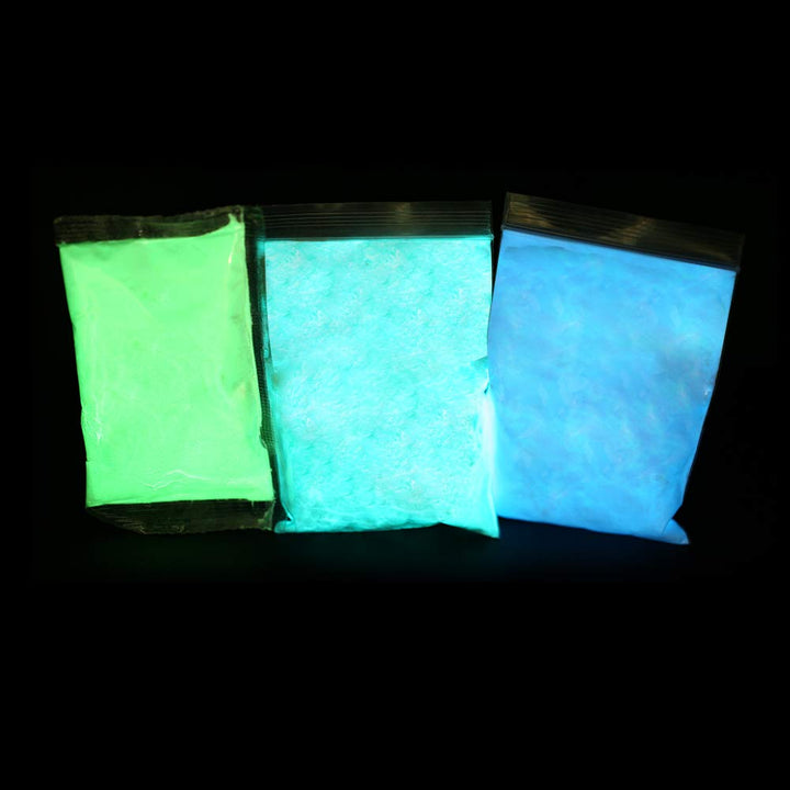 Fluoreszierendes Pulver, 3x100 g Professionelle Lumineszenz Pigmente Phosphoreszierende Farbe Photol
