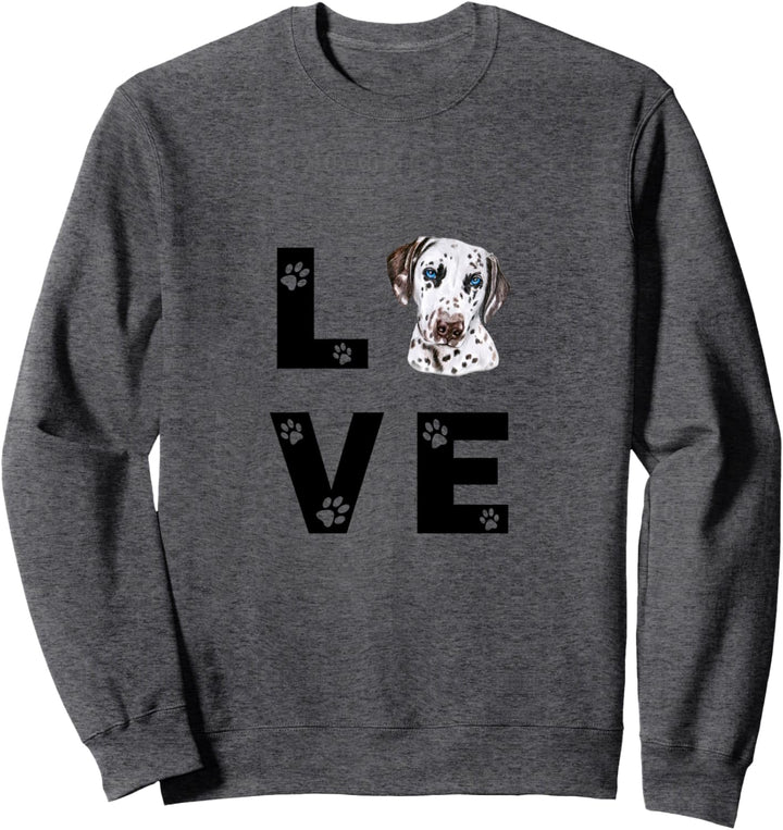 DALMATINER Hund Love Hundebesitzer Geschenk Sweatshirt