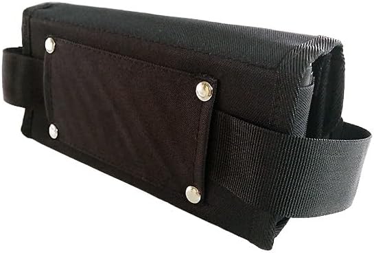 Monepass - Wallet Servicetasche mit Abs Schwarz Münzsortierer- Klettverschlus - Ideal für Transportb