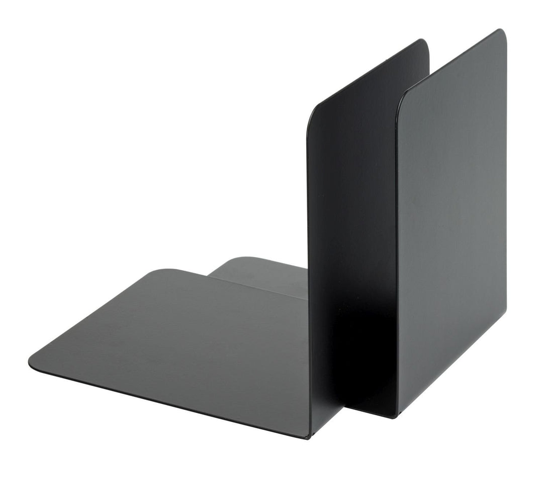 10 Paar Alco-Albert 4302-11 Buchstützen aus Metall, 125 x 140 x 140 mm, schwarz (10x2)