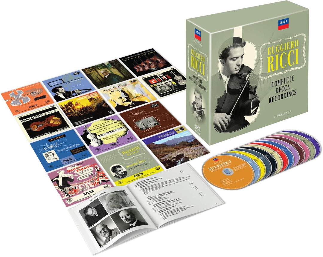 Sämtliche Decca-Aufnahmen, Audio-CD