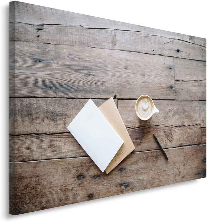 Feeby Frames, Leinwandbild, Bilder, Wand Bild, Wandbilder, Kunstdruck 50x70cm, KARKI, BRETTER, TISCH