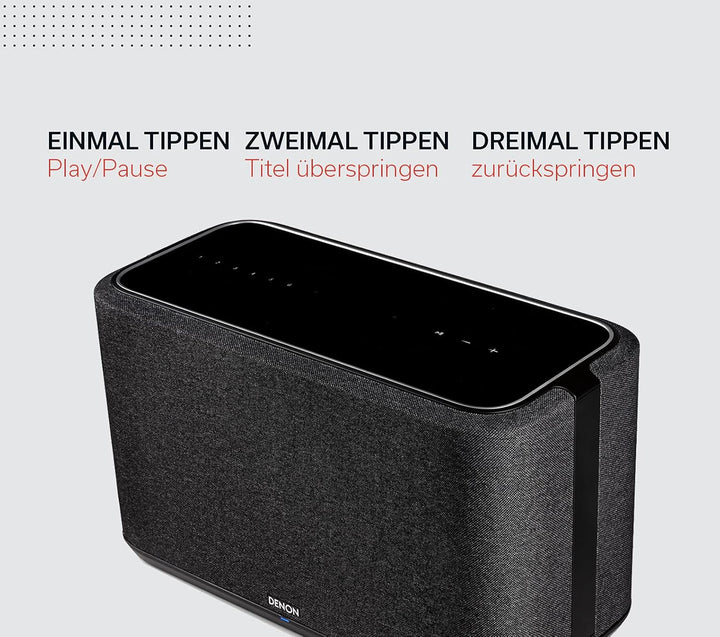 Denon Home 350 Multiroom-Lautsprecher, HiFi Lautsprecher mit HEOS Built-in, Alexa integriert, WLAN,