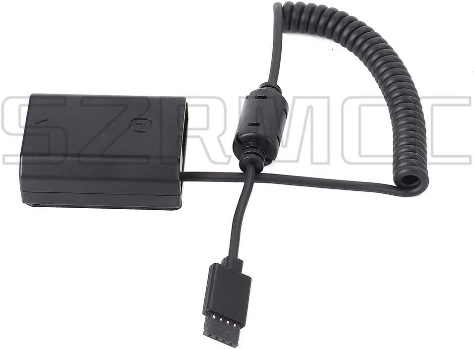 SZRMCC-Akkuadapterkabel für DJI Ronin-S Gimbal DC 12V-Ausgang zum NP-FZ100 DC-Koppler Dummy-Akku für