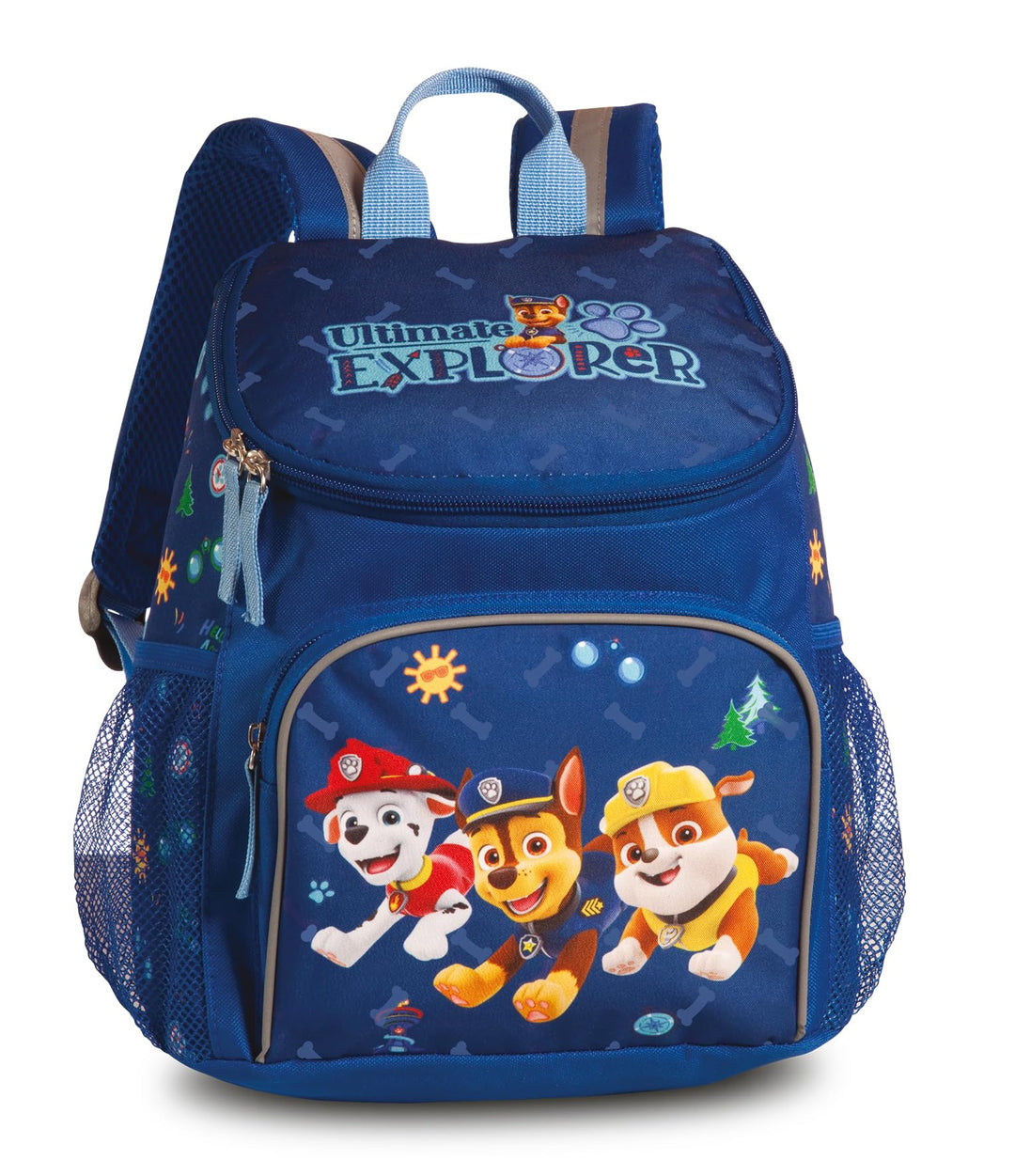 Paw Patrol Rucksack mit Chase, Marshall und Skye Jungen Mädchen von 3-6 Jahren, Kita- und Kindergart