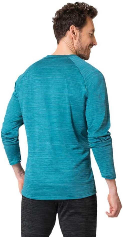 Odlo Damen Run Easy Warm_313612 Sweater (1er Pack) S Saxony Blue Melange, S Saxony Blue Melange