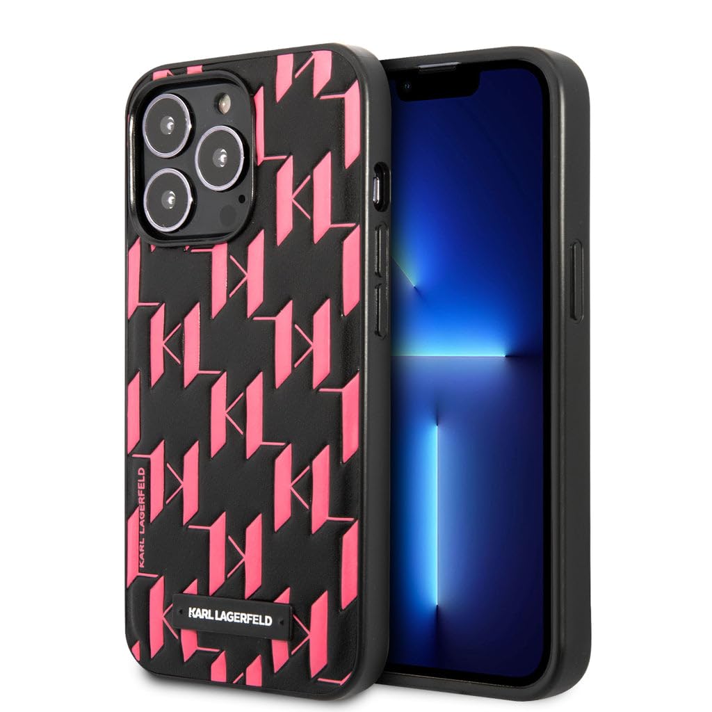KARL LAGERFELD KLHCP13XMNMP1P Hülle für iPhone 13 Pro Max 6,7" hardcase rosa Mon