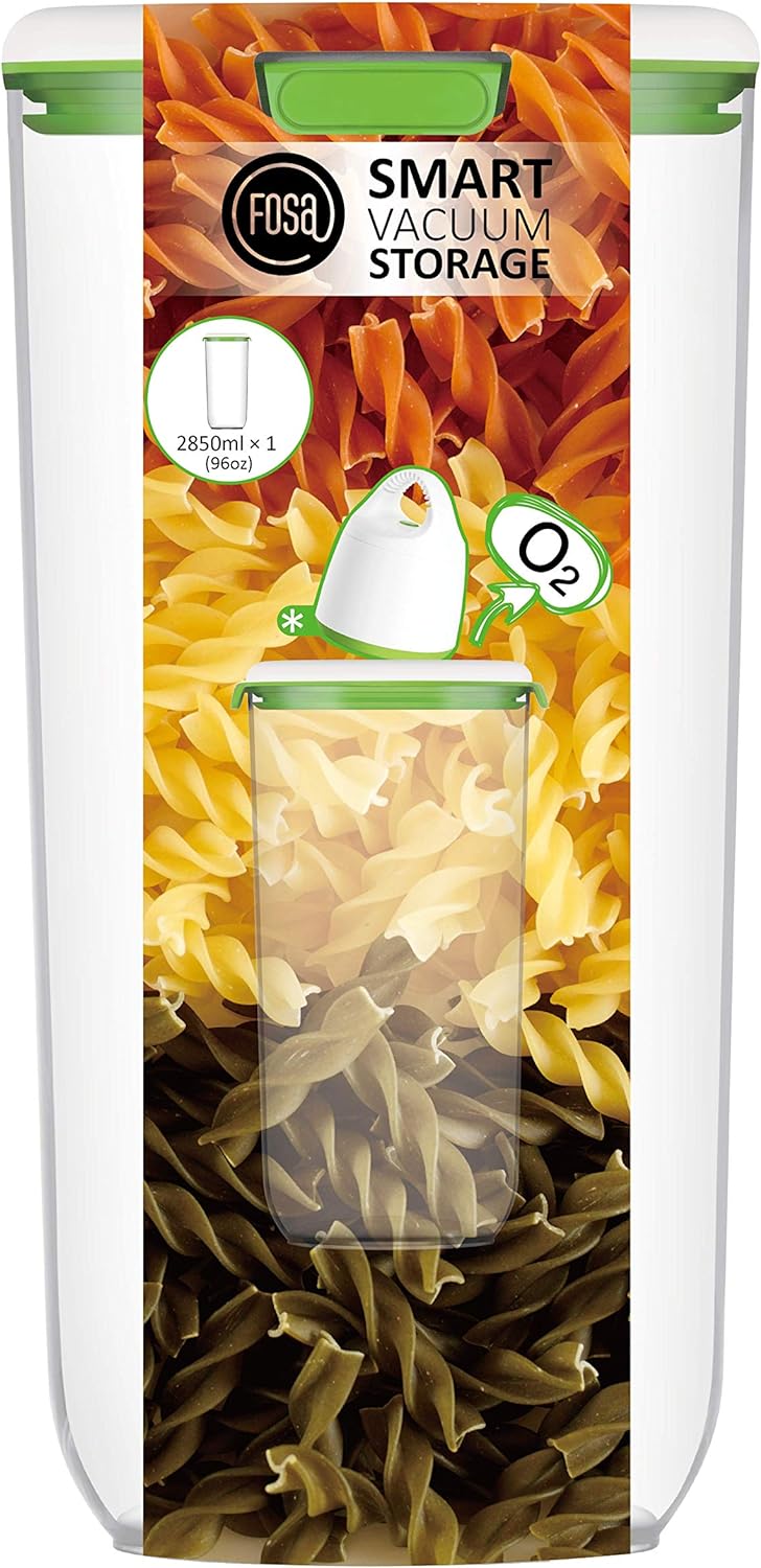 FOSA 10010 Aufbewahrungsbox, Kunststoff, Grün, 2850