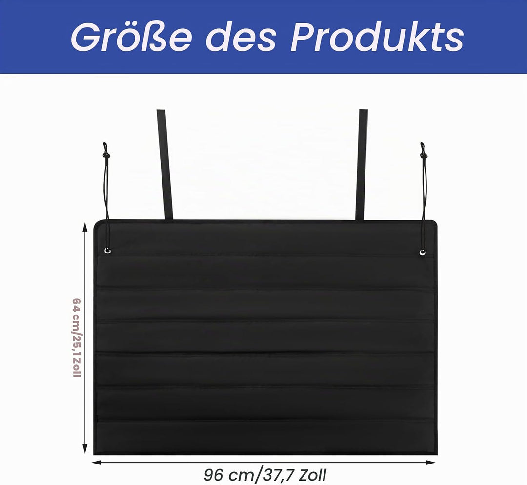 Ladekantenschutz Kofferraum, 96 x 64 cm Faltbarer Kofferraum Schutzmatte Kofferraumschutz Hund Haust