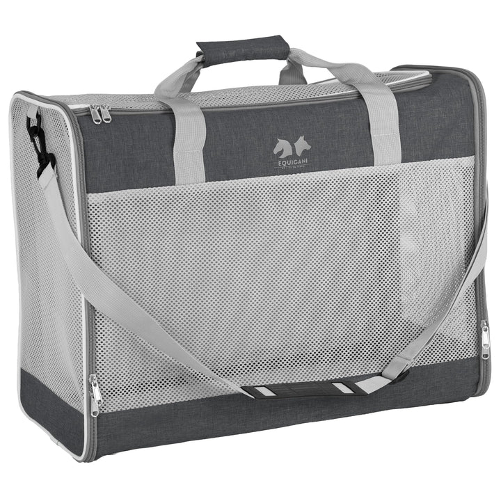 EQUICANI Travel1-Reisetasche für Hunde (grau)