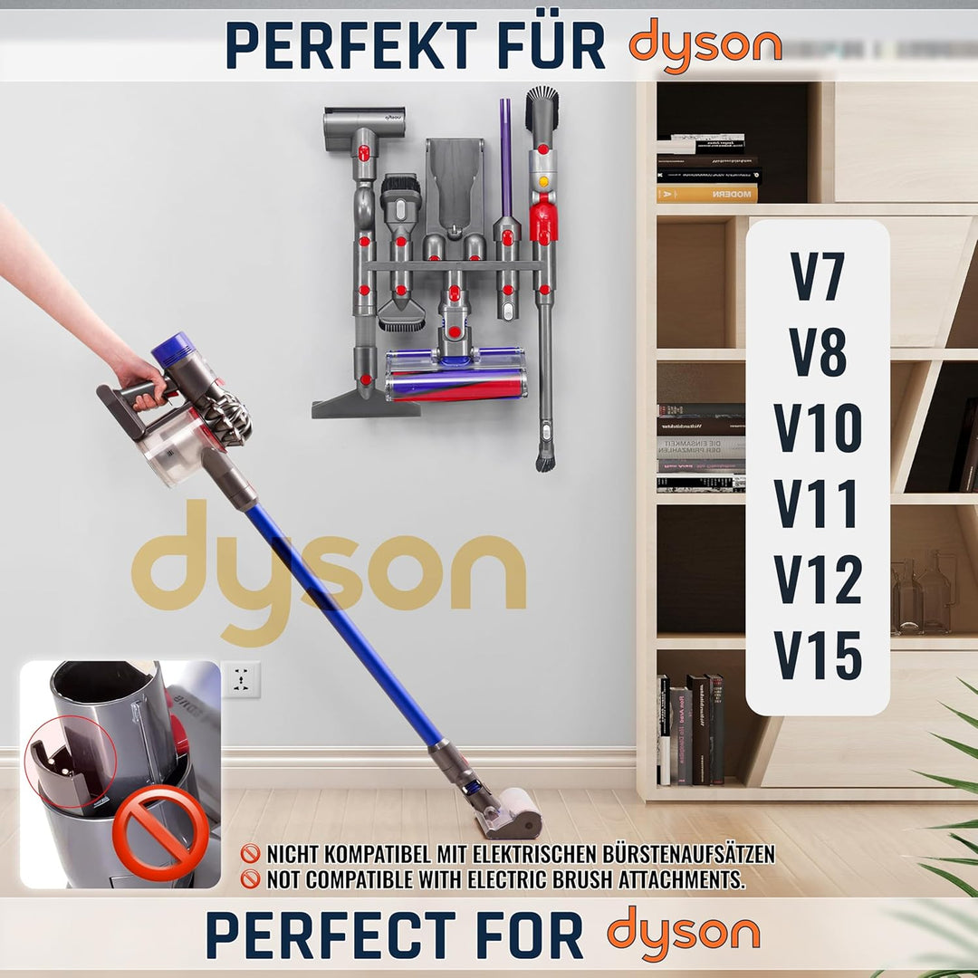 RICOO Staubsauger Zubehör & Ersatzteile, Kompatibel mit Dyson V7, V8, V10, V11, V12, V15, SH0602, Ho
