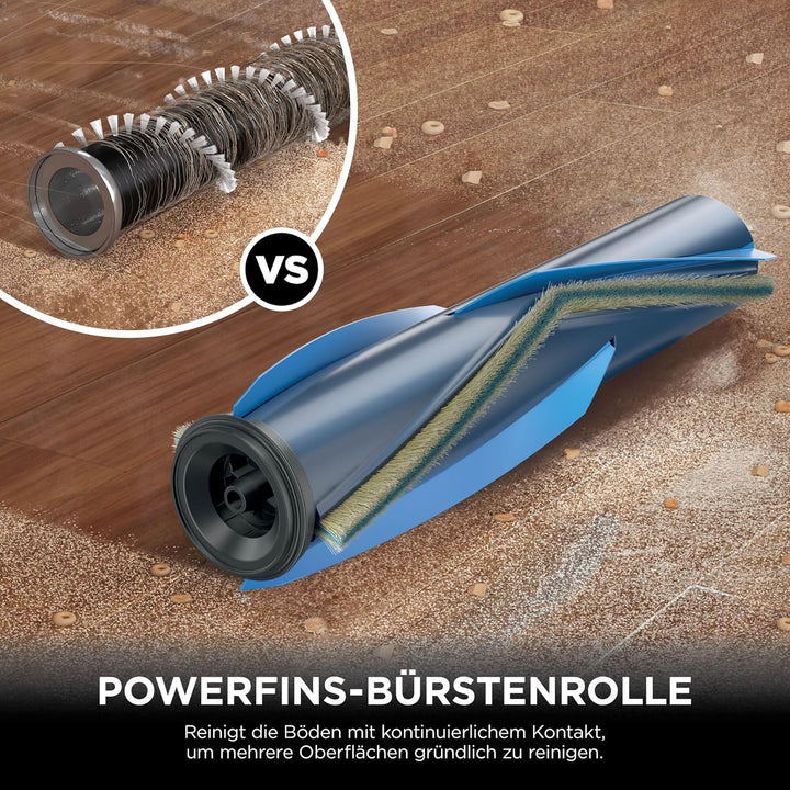 Shark PowerPro Akku-Staubsauger freistehend, bis 50 Min. Laufzeit, kabellos, beutellos, für Tierhaar