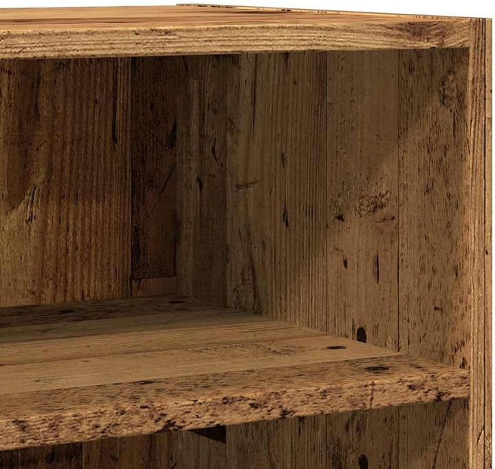 vidaXL Sideboard Altholz-Optik 57x35x75 cm Holzwerkstoff