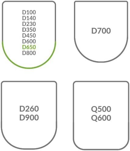 LUVETT® WC-Sitz D650 D-Form Weiss mit Absenkautomatik SoftClose, EasyClean (abnehmbar), Duroplast, e