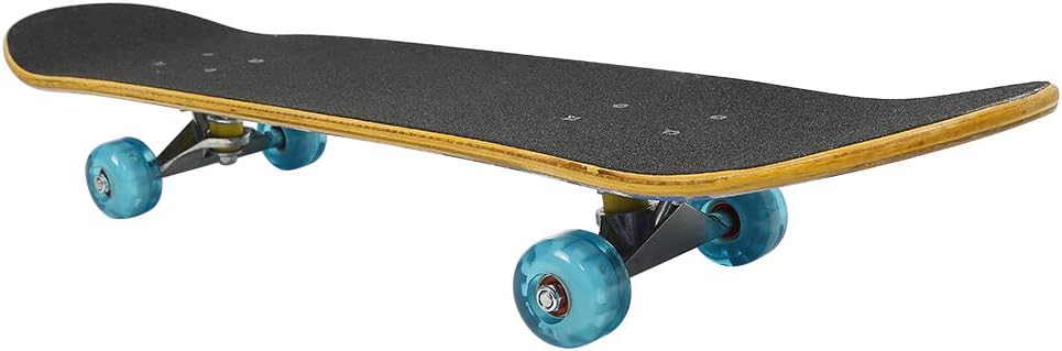 Willonin Skateboard Komplettboard mit ABEC-7 Kugellager 9-lagigem Ahornholz für Kinder Jungendliche