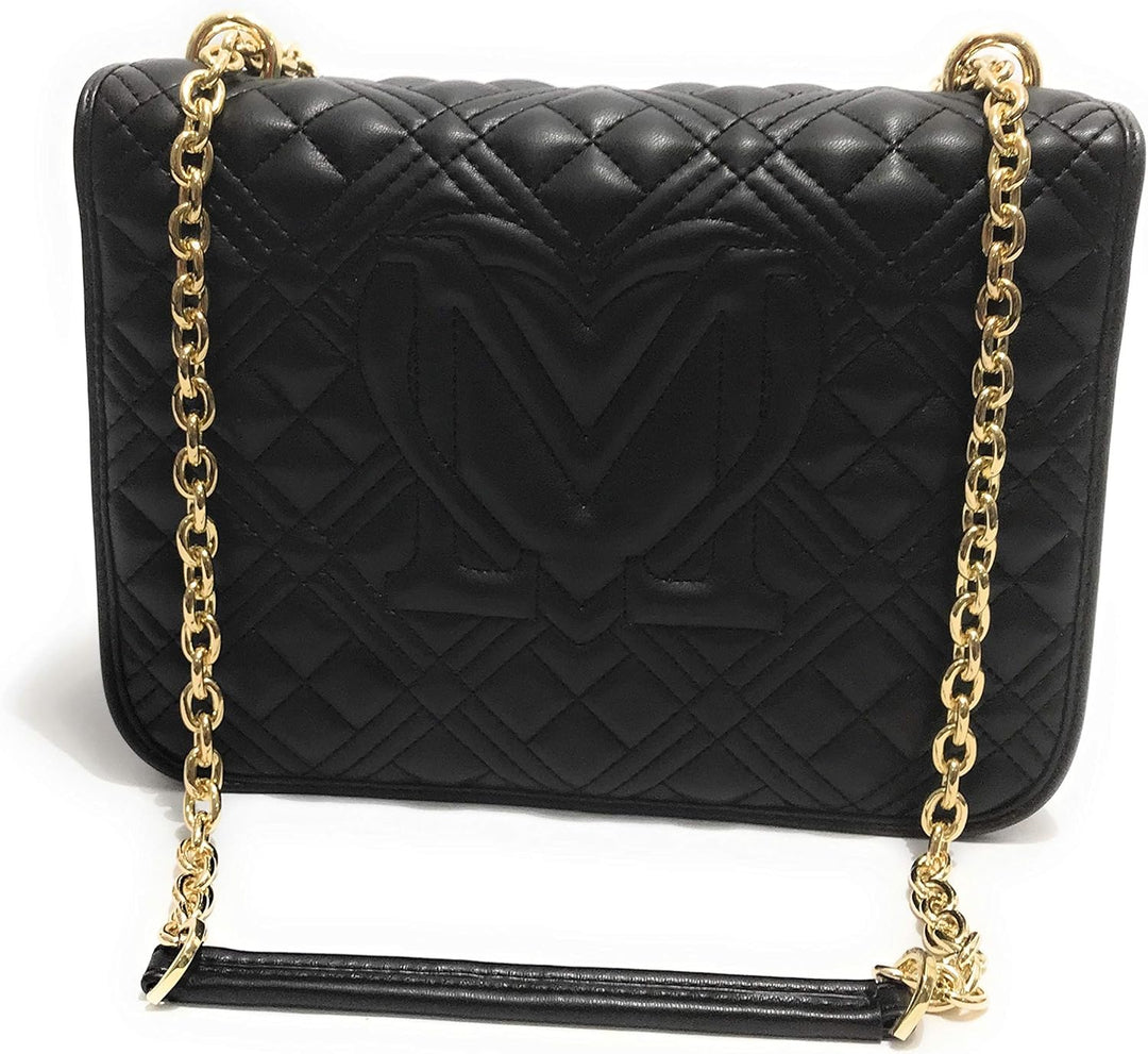 Love Moschino Damen Ss21 Schultertaschen, Kollektion Frühling Sommer 2021, Einheitsgrösse Schwarz, S