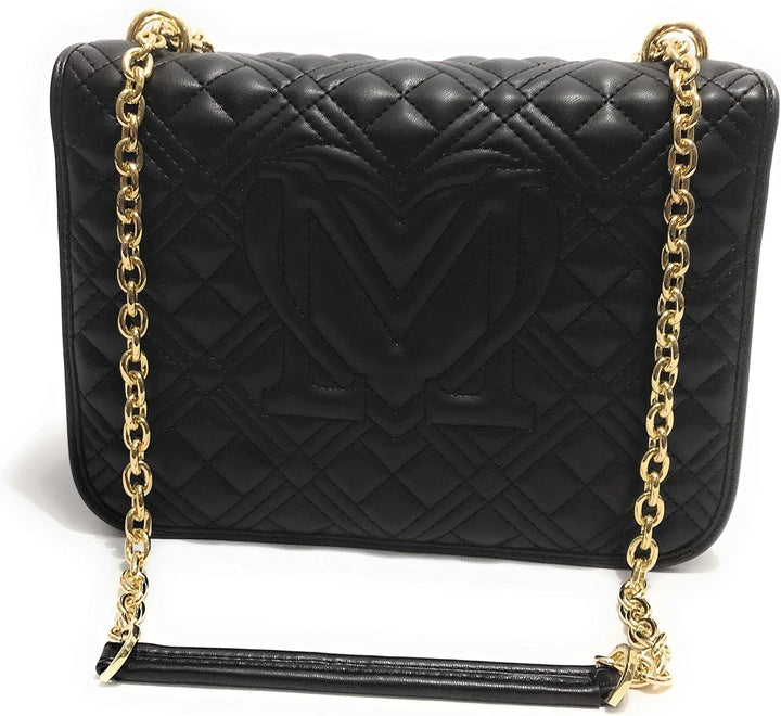 Love Moschino Damen Ss21 Schultertaschen, Kollektion Frühling Sommer 2021, Einheitsgrösse Schwarz, S