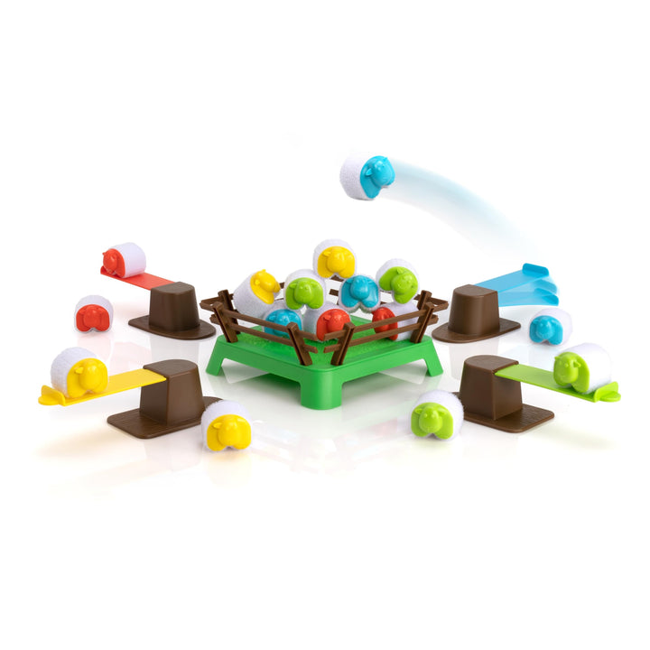 Fat Brain Toys Heap-O-Sheep - Ein Spiel der katapultierenden Schafe, von 6 bis Erwachsene, 2 bis 4 S
