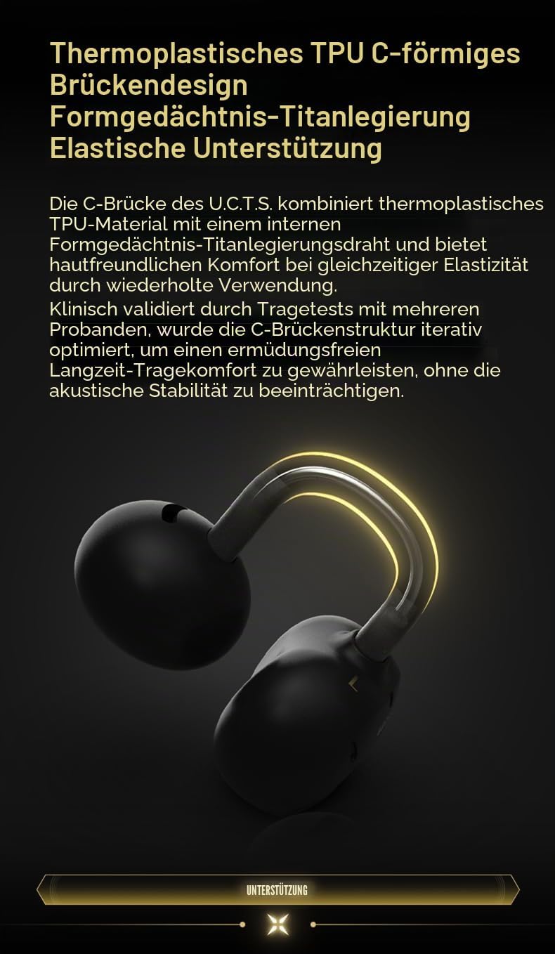 Moondrop Wuthering Waves x U.C.T.S. Hybrid Dual Drivers OWS Al Noise Cancelling LHDC-V Gaming Headse