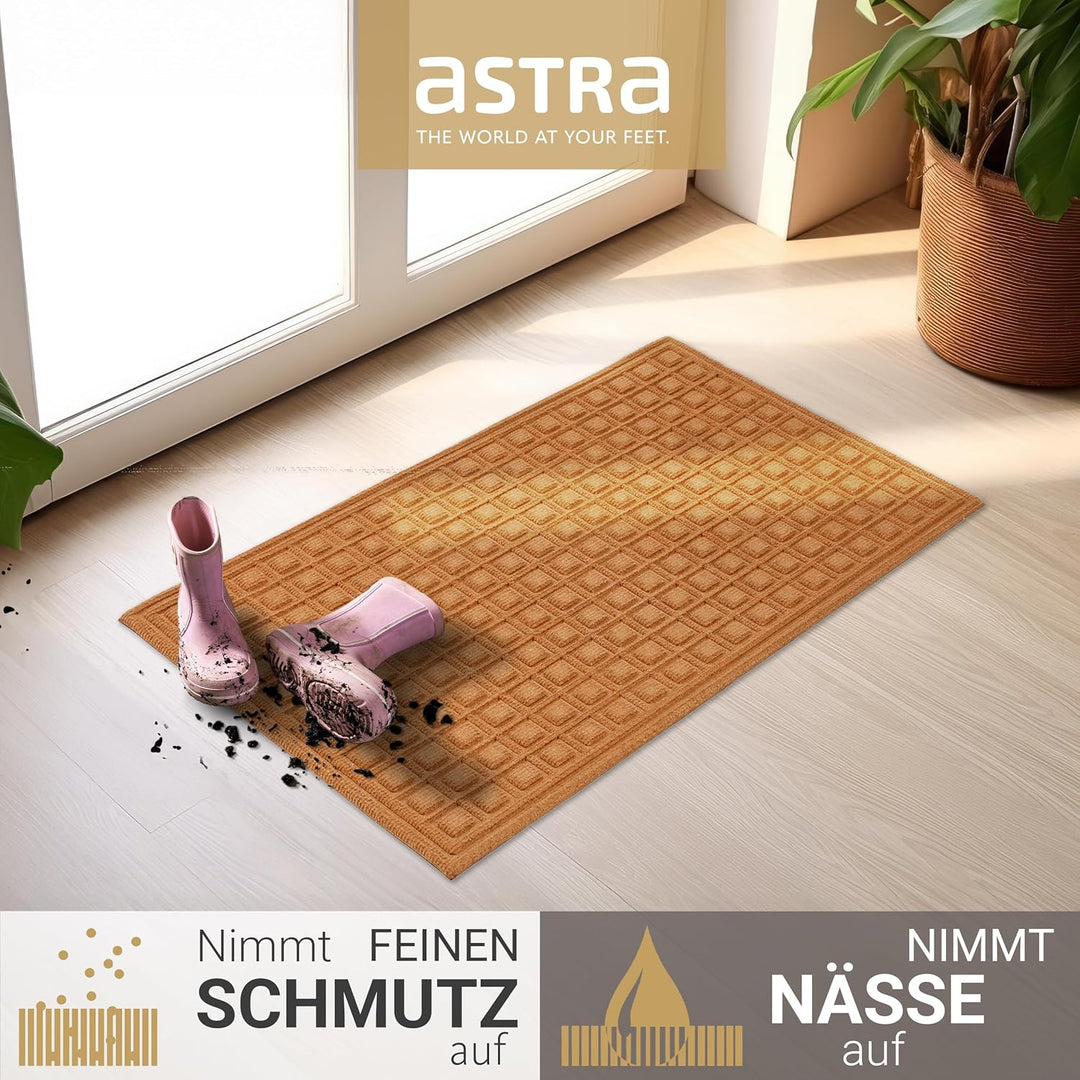 Astra Fussmatte aussen rutschfest - Schmutzfangmatte wetterfest - Outdoor Türmatte schmutzabweisend