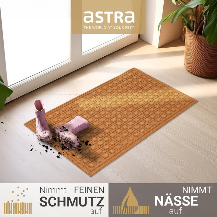 Astra Fussmatte aussen rutschfest - Schmutzfangmatte wetterfest - Outdoor Türmatte schmutzabweisend