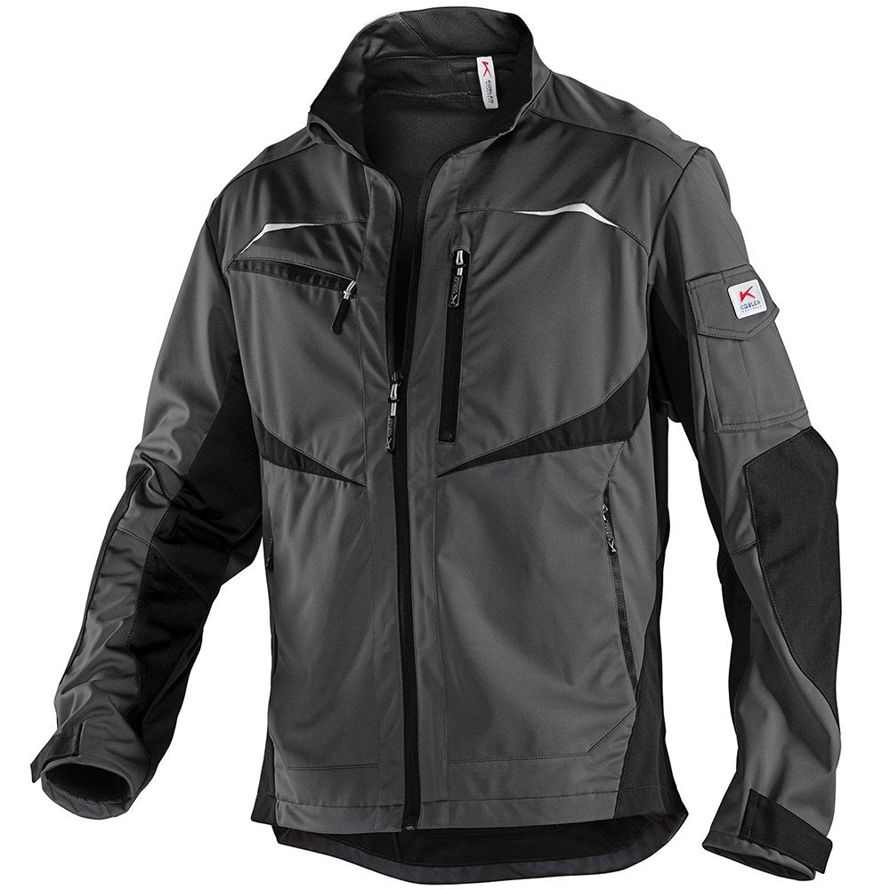 KÜBLER Workwear | KÜBLER PRACTIQ Ultrashell Arbeitsjacke | anthrazit/schwarz | Grösse XL XL anthrazi
