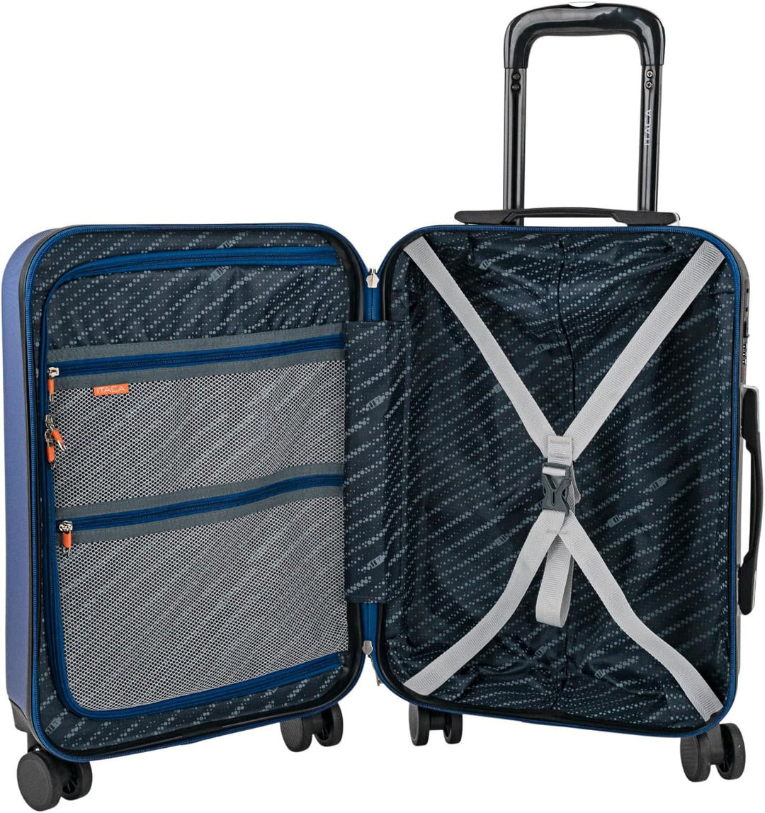 ITACA - Trolley handgepäck Cabin Trolley Koffer reisekoffer hartschalenkoffer mit zahlenschloss - Ka