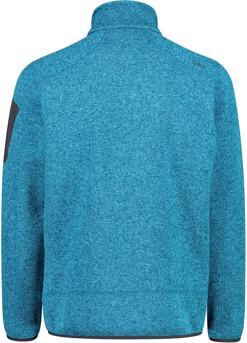 CMP Herren Knit tech mélange Fleece Jacket Fleecejacke 58 15ML, 58 15ML