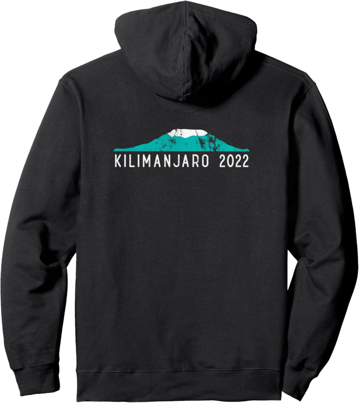Kilimanjaro 2022 Tansania Mount Kilimanjaro Climbers Pullover Hoodie