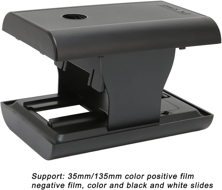 Bewinner Mobiler Filmscanner, Tragbarer Fun-Film-Dia-Scanner, Unterstützt 35/135-mm-Farbpositivfilm,