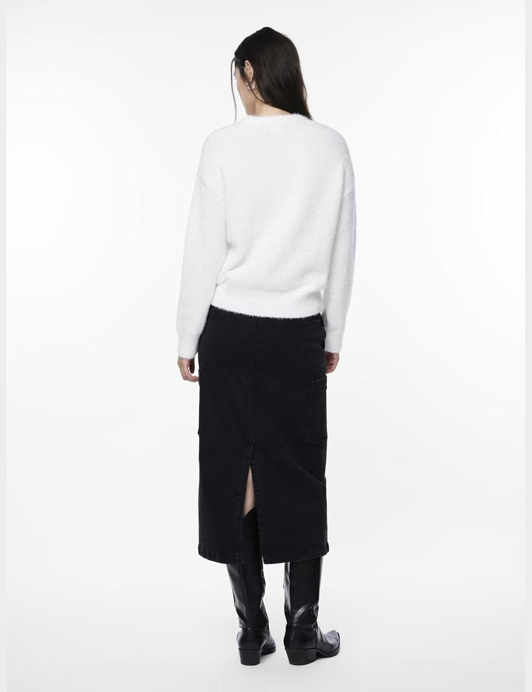PIECES Female Strickpullover PCSNOW XS Cloud Dancer, XS Cloud Dancer