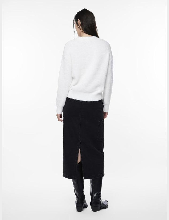 PIECES Female Strickpullover PCSNOW XS Cloud Dancer, XS Cloud Dancer