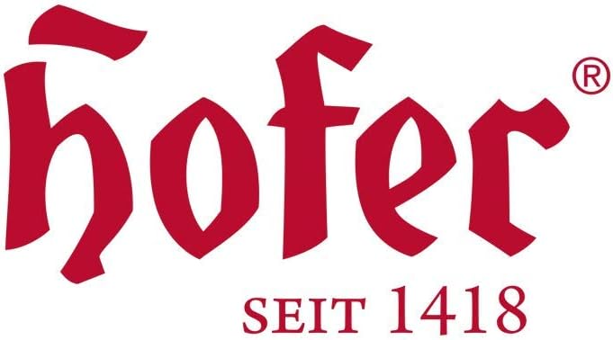 Hofer Stumpenkerzen - Weiss - 6 x 12 cm - Lange Brenndauer - 39 Stunden - Unparfümiert - Tropffreie