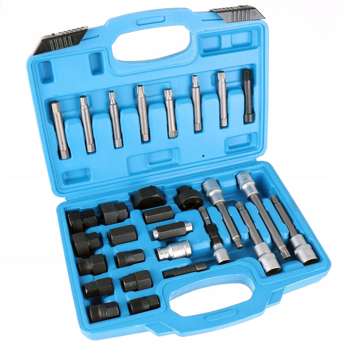 Lichtmaschine Wechsel Satz Werkzeug Set Freilauf Riemenscheibe Arretierer 30pcs