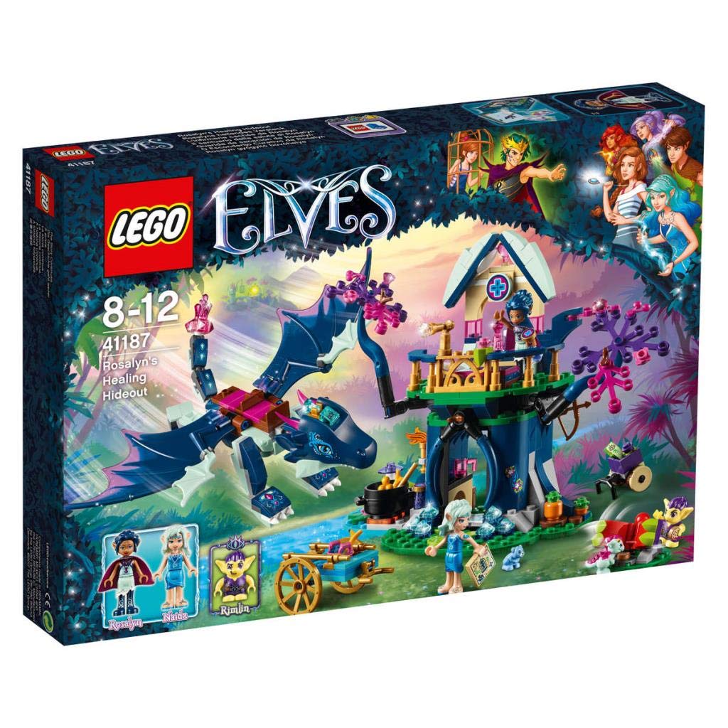LEGO Elves 41187 - "Rosalyns heilendes Versteck Konstruktionsspiel, bunt Single, Single