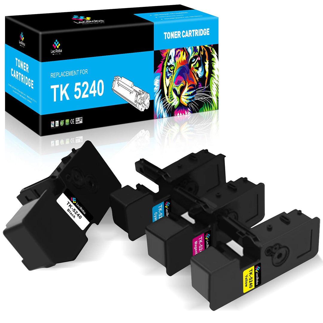 LeciRoba TK-5240 für Kyocera Toner TK5240 und M5526cdn Toner für Kyocera Ecosys P5026cdn Kyocera Eco